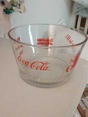 Vintage Coca Cola Snack/Ice Bowl